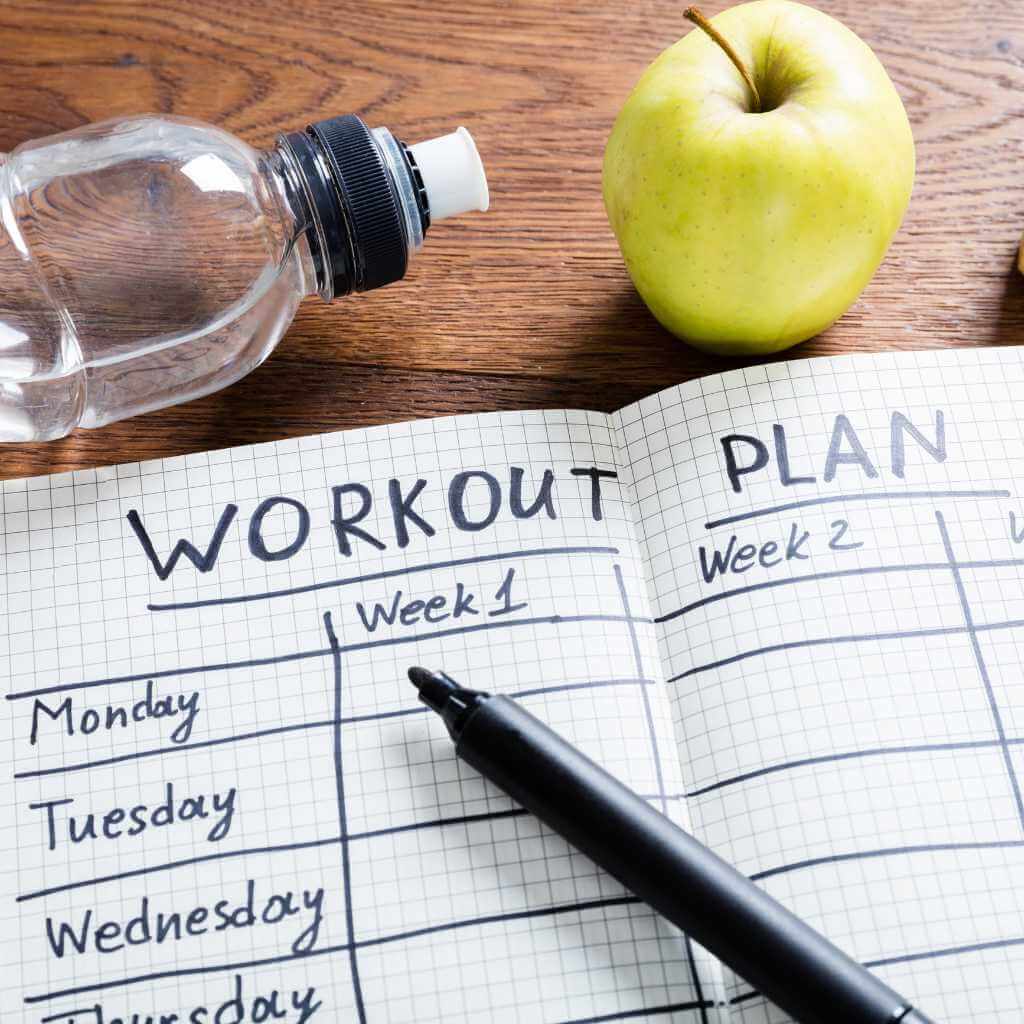 Workout Plan Notebook